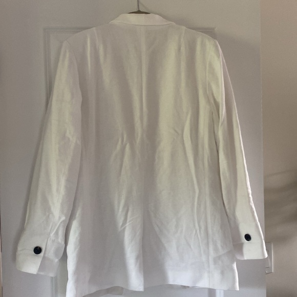Linen blend blazer - Picture 4 of 4